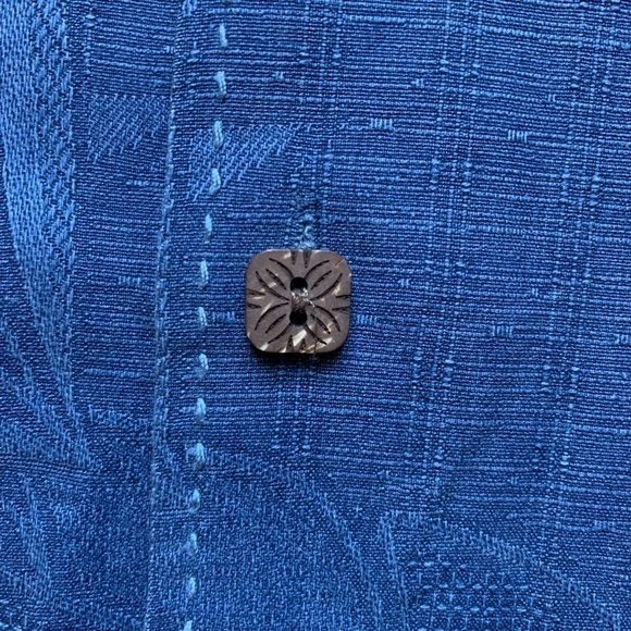 Jamaica Jaxx 100% Silk Tropical Hawaiian Casual SS Button Up Shirt Mens XL #122B - Picture 5 of 9